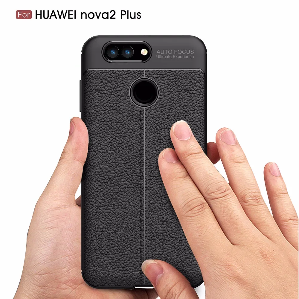 Bauqee чехол для Huawei Nova 2 360 мягкая защита ТПУ силиконовый Корпус Fundas nova2 плюс