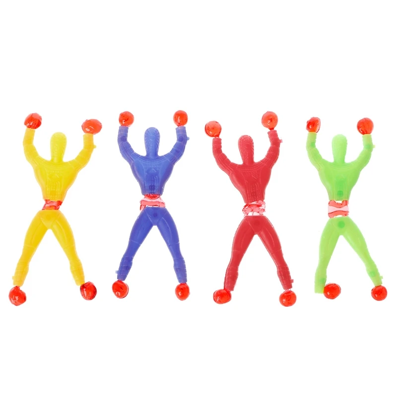 1 шт. липкий эластичный Человек паук забавная эластичная детская игрушка для
