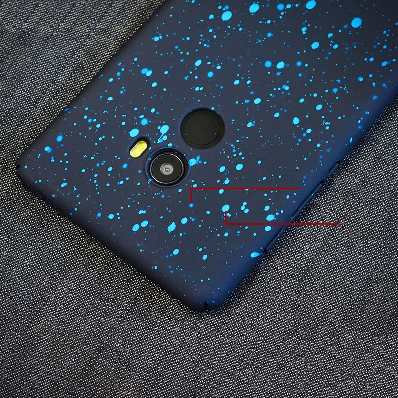 YueTuo case for xiaomi mi mix 2 mix2 2s 3d bling glitter matte protective luxury original hard back ultra thin full phone cover |