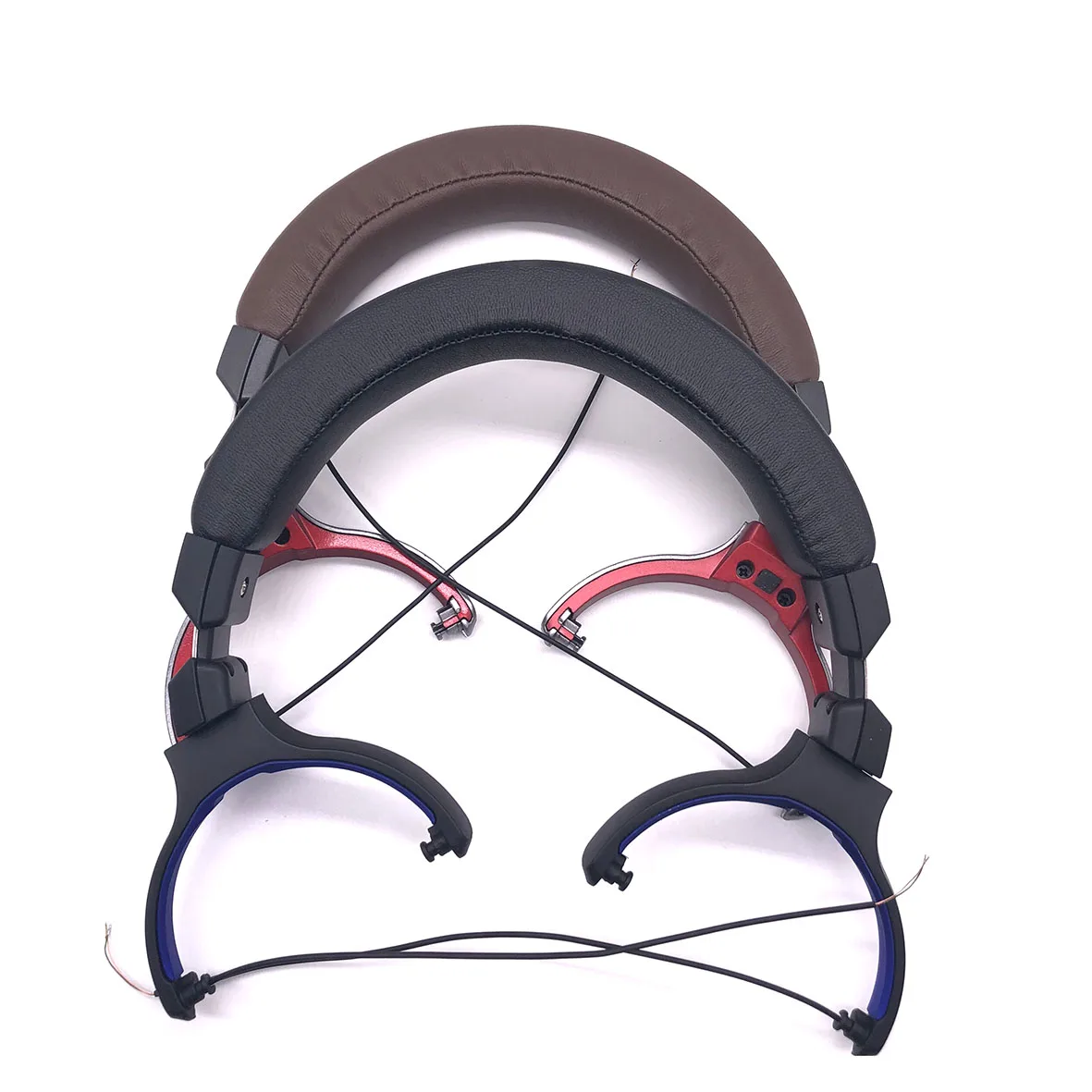 Запасные части оголовье подушки крючки для Audio-Technica ATH-MSR7 msr 7 наушники гарнитура Замена головная лента кабель аксессуары