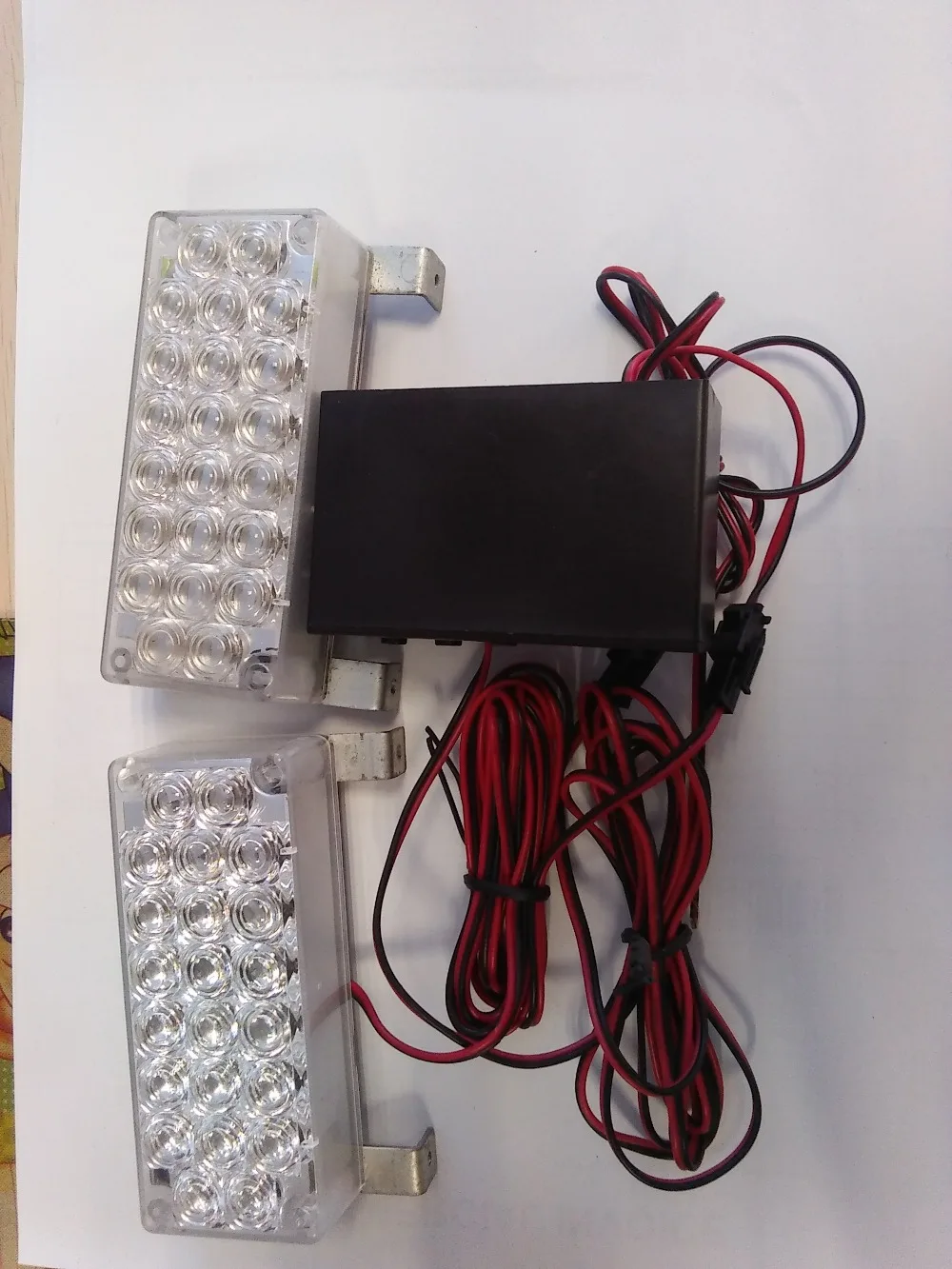 2X22 Flash СВЕТОДИОДНЫЙ светильник красные синие полицейский Маяк аварийного