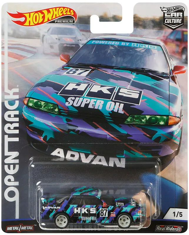 Open Track-1 Hot Wheels автомобиль 1: 64 Автомобиль культура открытый трек NISSAN MERCEDES AUDI AUCRA Коллекционное издание металлическая литая модель автомобиля детские игрушки - Цвет: Open Track-1