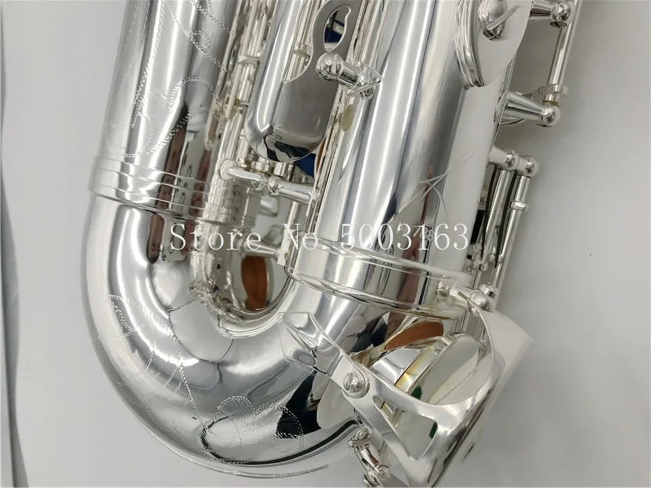 Новый альт саксофон Франция Selme R54 Eb плоский саквояж Никель серебро латунь