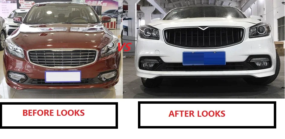 CITYCARAUTO Высокое качество Передняя гоночная решетка решетки автомобиля Стайлинг передняя крышка грили подходит для K4 седан 2012- автомобиль с бесплатной доставкой