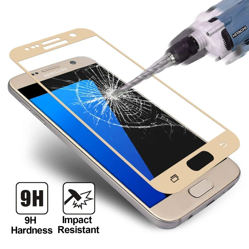 9H полное покрытие закаленное стекло для Samsung Galaxy J4 J6 2018 J5 J3 J7 A5 2017 A530F J530F J510F A6 Plus