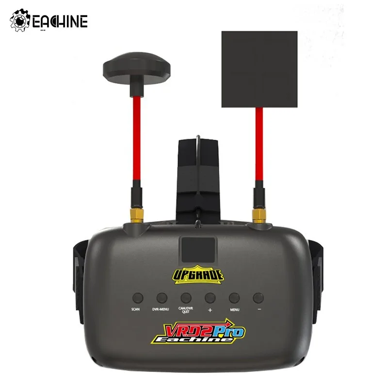 В наличии Eachine VR D2 Pro 5 дюймов 800*480 40CH 8G разнообразие FPV очки w/DVR объектив