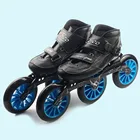 Скоростные роликовые коньки 3*125 мм, колеса, патины, роликовые коньки ZICO, профессиональные гоночные коньки для катания на коньках для детей и взрослых SH52