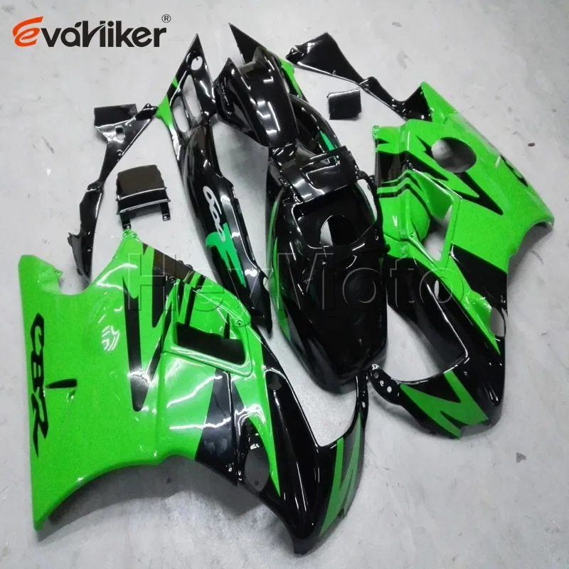 ABS Комплект пластиковых деталей кузова для CBR600F2 1991 1994 CBR600 F2 1992 93 94 желтая белая
