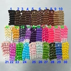 Термостойкая кукла 15 см с высокой температурой, вьющиеся парики для русских волос ручной работы для кукол Барби