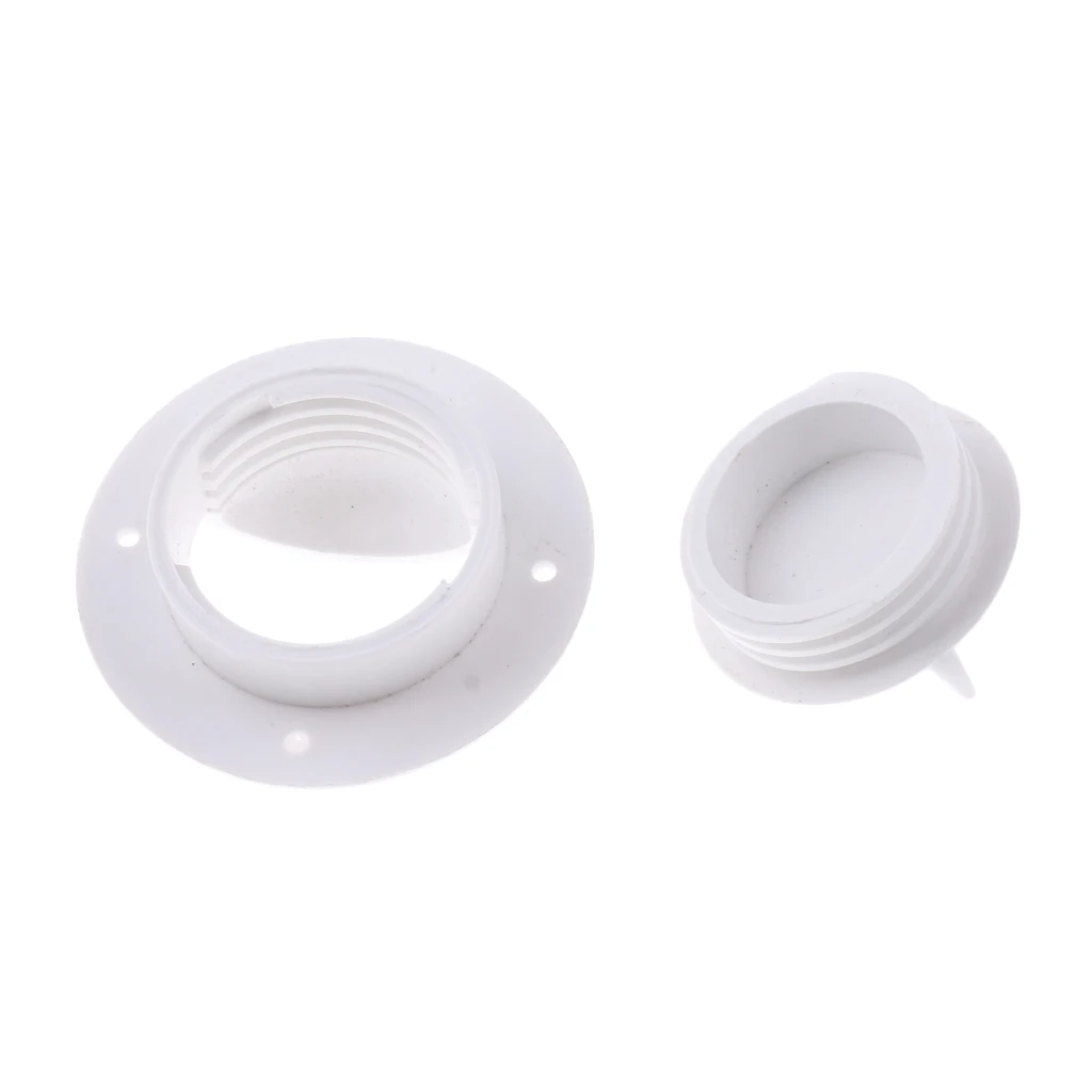 2019 New Universal White Nylon Marine Boat Deck Mount Screw Cap Drain Scupper Valve Bung Stopper Boat/Yacht Accessory | Автомобили и