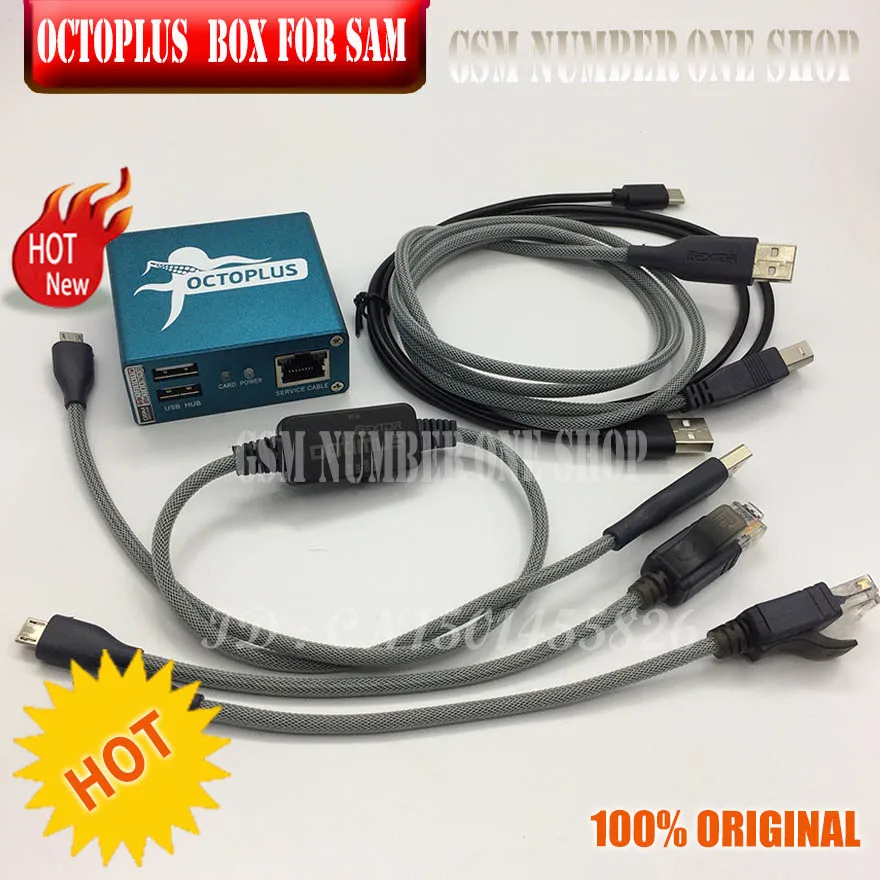 100% оригинальный новый octoplus/octopus коробка для samsung активации ремонта и вспышки