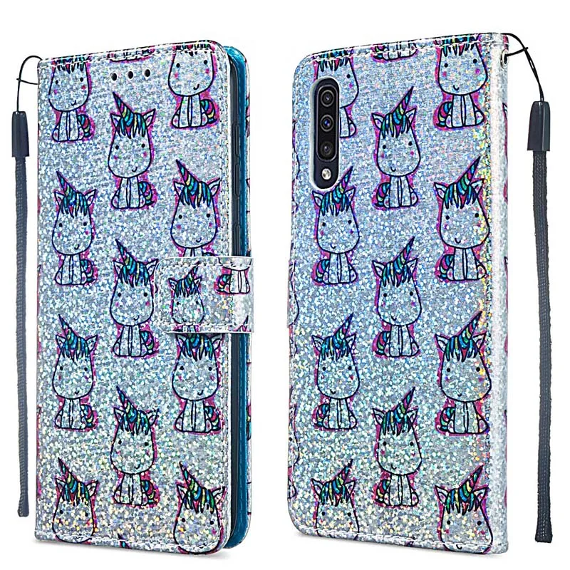 Шикарный кожаный футляр для samsung Galaxy A10 A20 A30 A40 A50 A70 M10 M20 M30 S10e S8 S9 S10 J4 J6 плюс A9 A7 A750 чехол