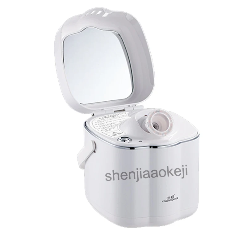 

1pc Facial Humidifier Hot Steaming Face Device Nano Ion Spayer Moisturizing beauty instrument facial hydrating sprayer 220v 280w