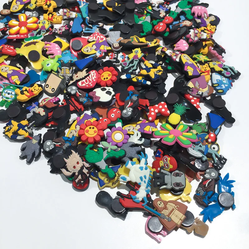 Бесплатная доставка 500 шт. не собирает шаржа PVC магниты на холодильник доска/доски