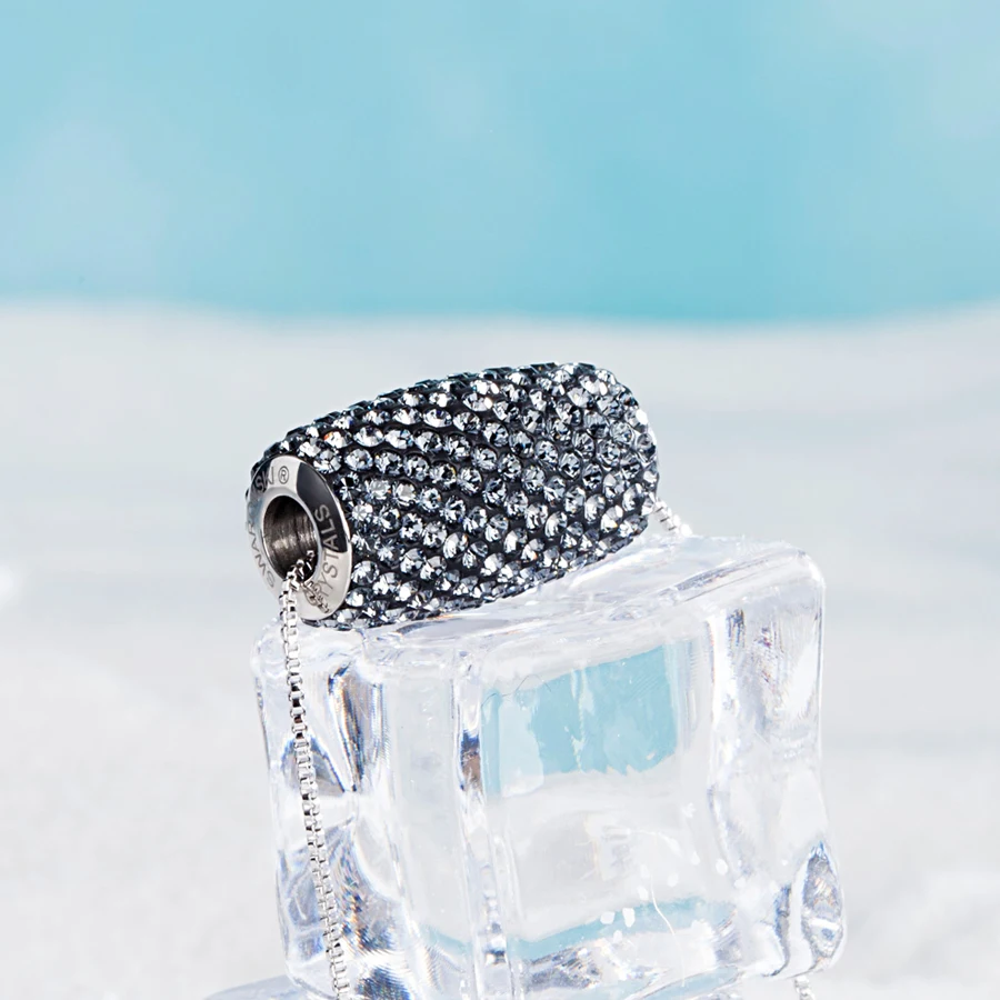 Malanda кристаллы от Swarovski модное ожерелье s Хрустальная колонна бусины кулон ожерелье для женщин Свадебные украшения девушка подарок для мамы
