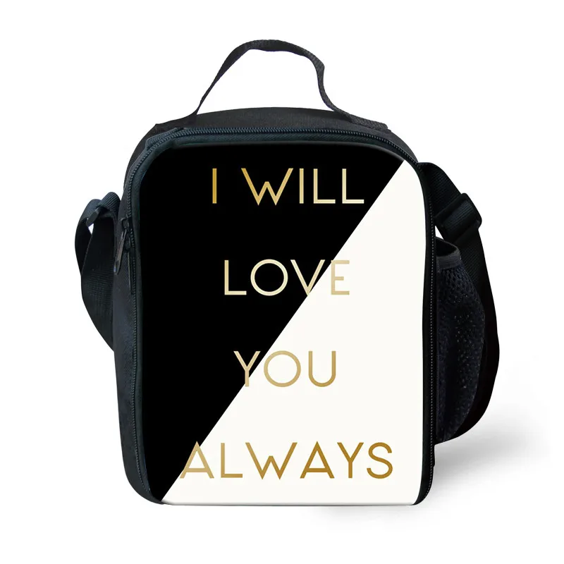 THIKIN тема ко Дню Святого Валентина сохраняющие тепло сумки для обеда женщин 3D