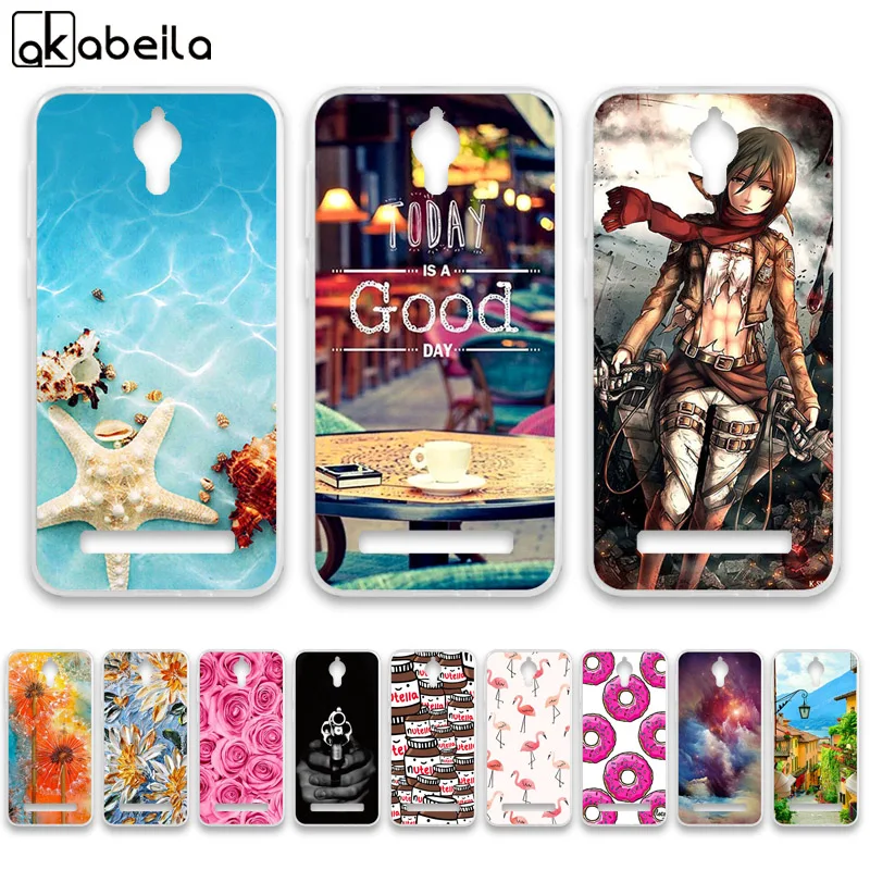 Силиконовый чехол для телефона s TP LINK Neffos Y6 Y5i TP804A Чехлы Фламинго Nutella Fundas Coque