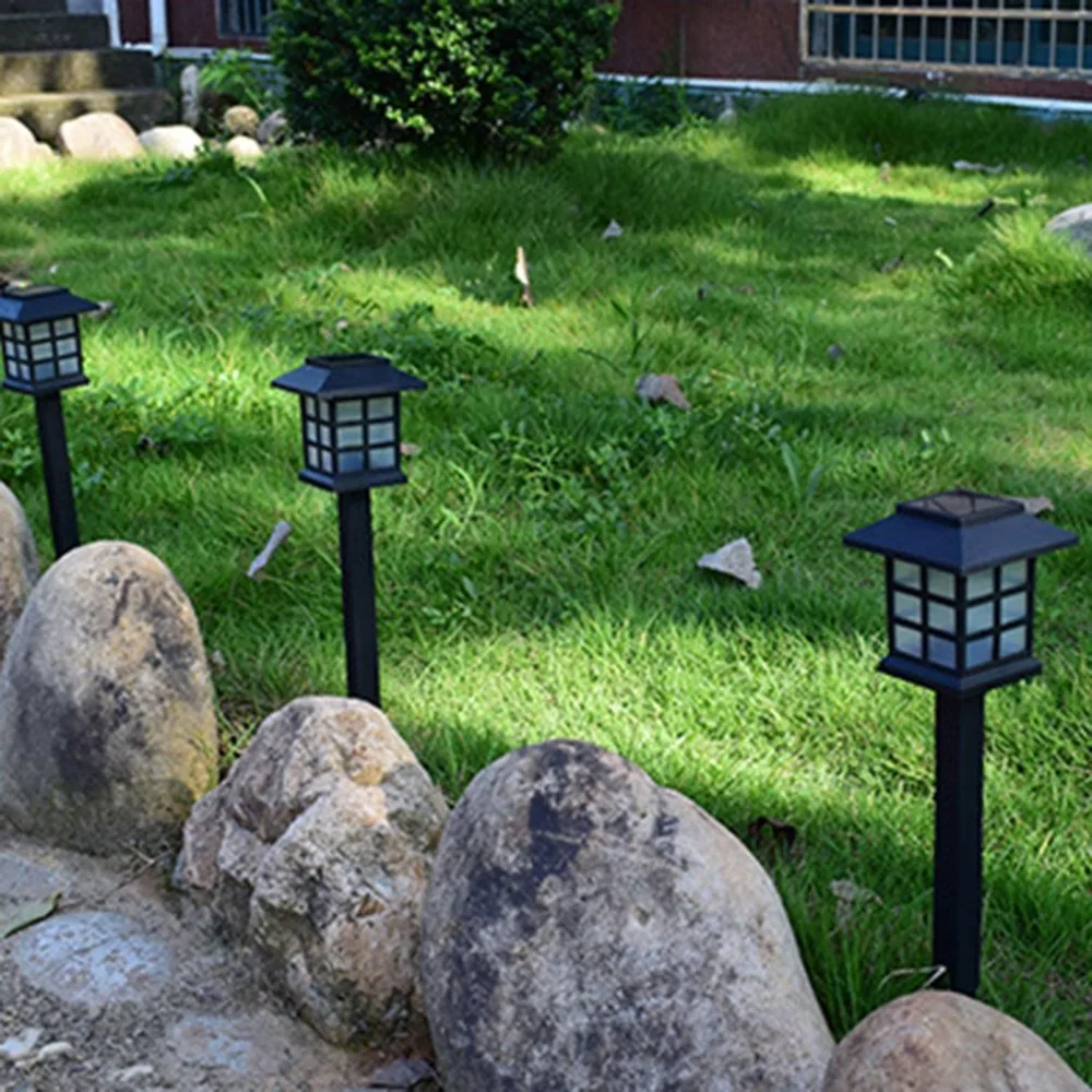 Солнечный свет светодио дный лампы Открытый Путь Сад ландшафтное освещение