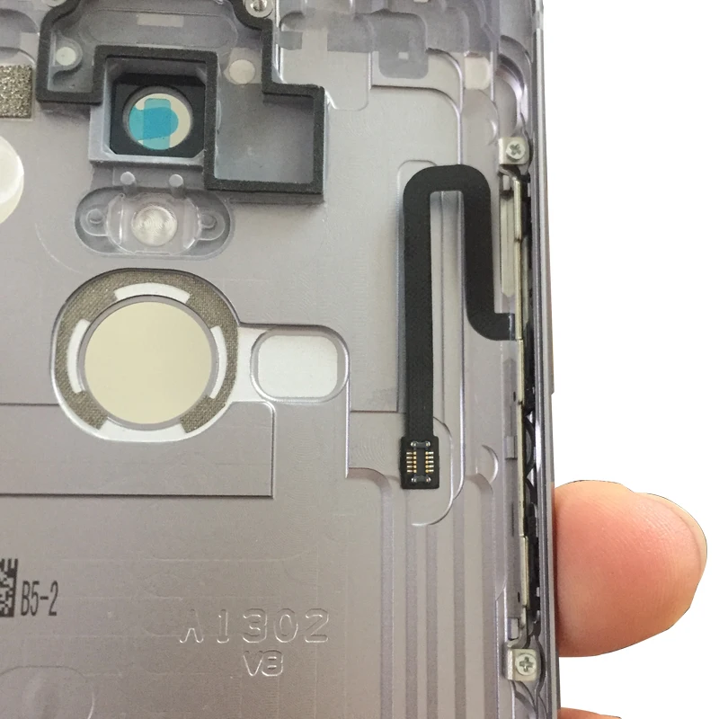Чехол на заднюю крышку батарейного отсека и боковые кнопки для Zte Axon 7 Mini Axon7 B2017G A7S B2017 запасные части