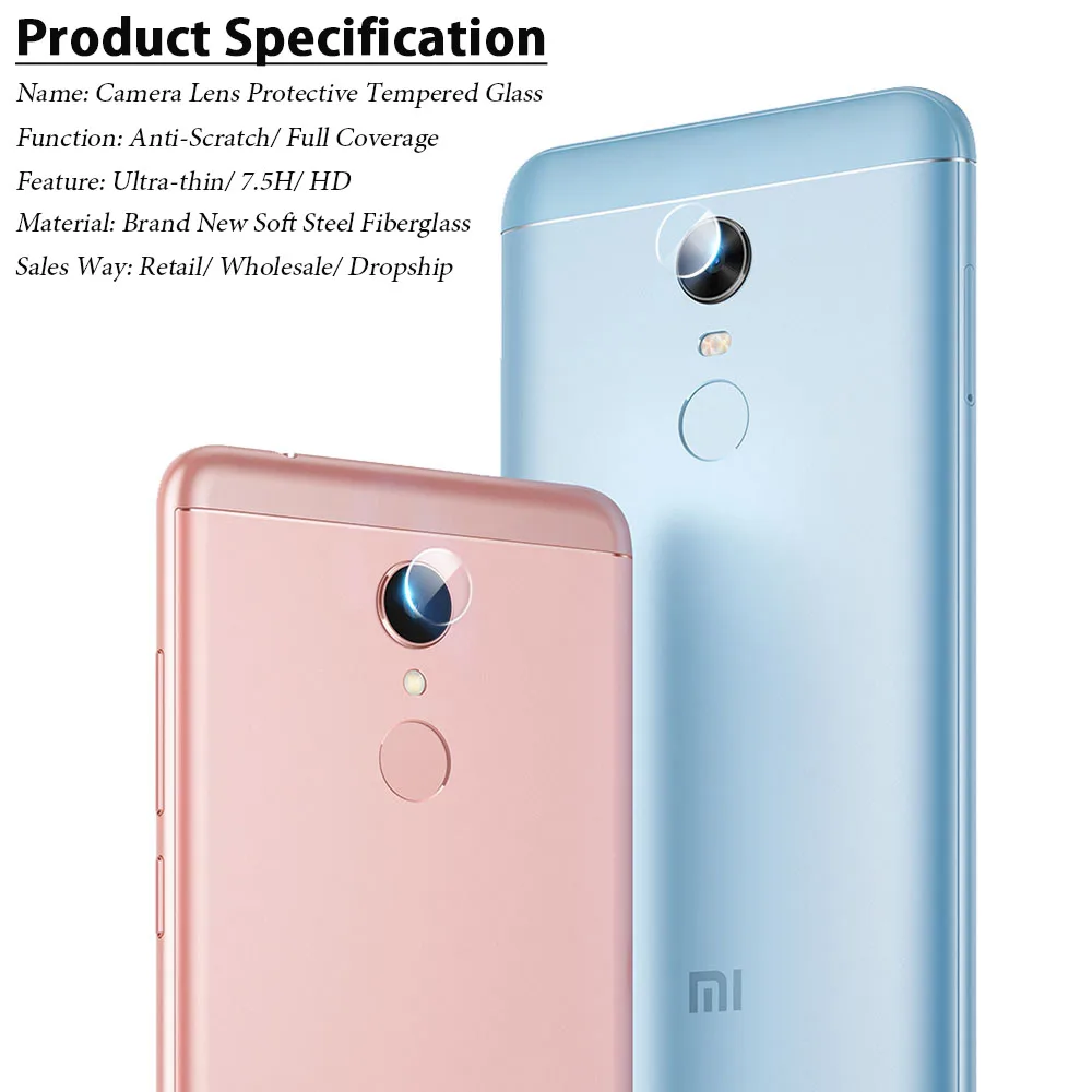 Для Xiaomi Mi a1 стекло объектива камеры для Mi8 SE/Redmi 5/Redmi Note 5 Защитная пленка