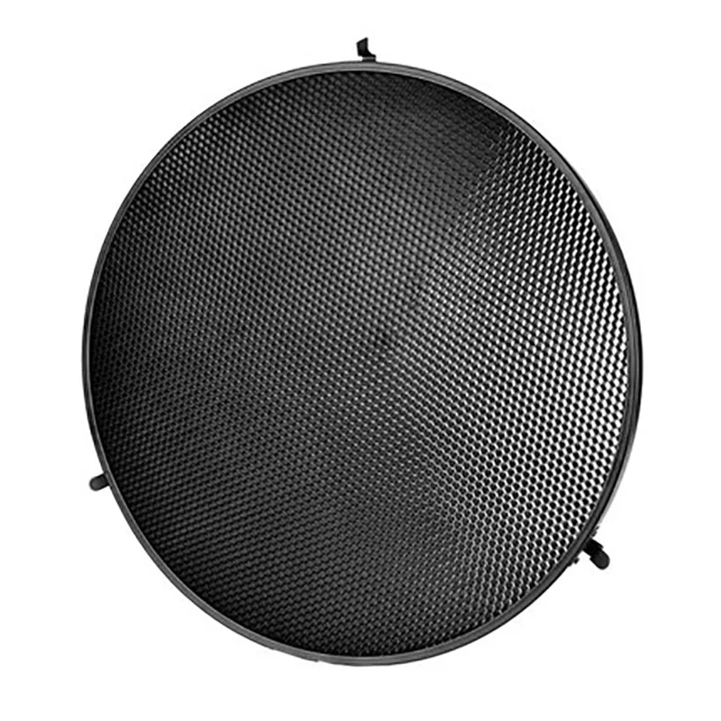 Godox фотостудия 55 см/2" внутри белый для Bowens Mount beauty Dish+ сотовая сетка и светорассеиватель носок для вспышки стробоскопа