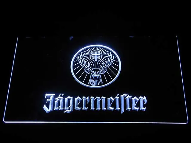 A288 Jagermeister светодиодный неоновый знак с головой оленя|Таблички и знаки| |