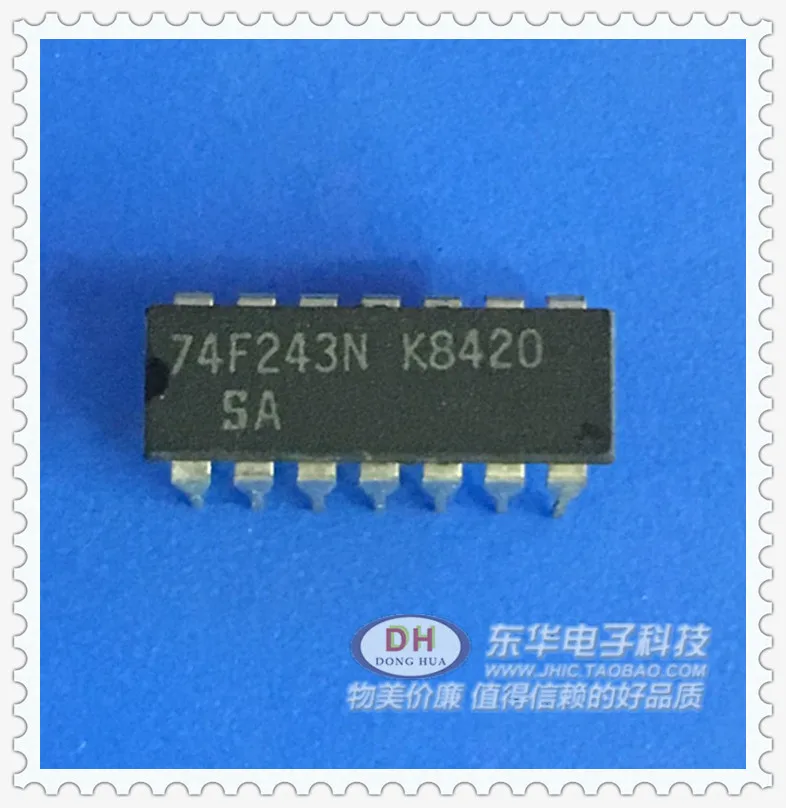 10 Шт. 74F243N DIP14 74F243 Новый| |
