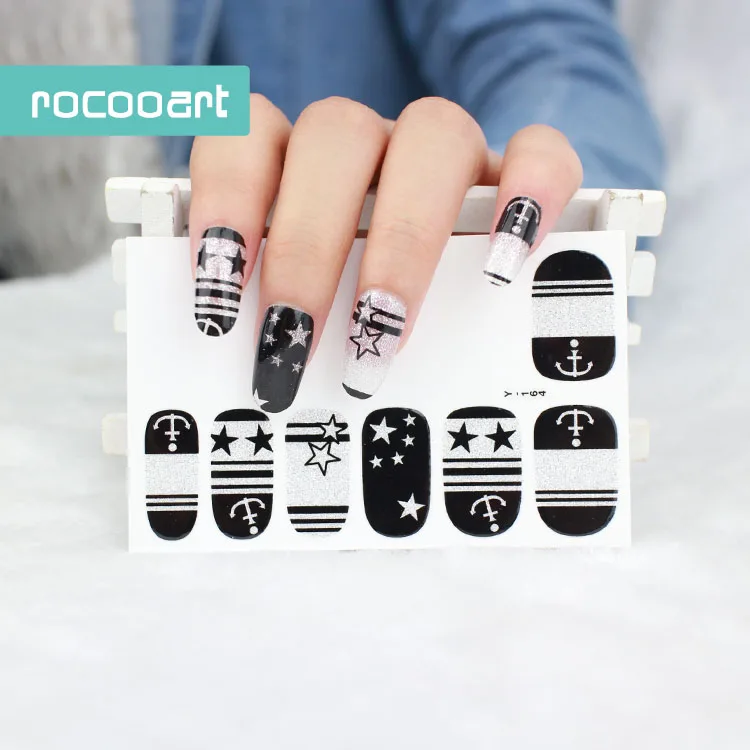 1 шт., Модные накладные накладки для ногтей, клейкие наклейки для ногтей, цветные самоклеющиеся фольги для ногтей, декоративные художественные наклейки - Цвет: Y5164