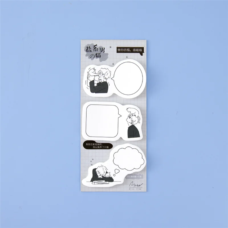 Mr paper 60 шт./лот, 6 цветов, рисунок из мультфильма, окно, блокнот для заметок, блокнот, дневник, креативный, самоклеящийся блокнот, блокнот s - Цвет: F