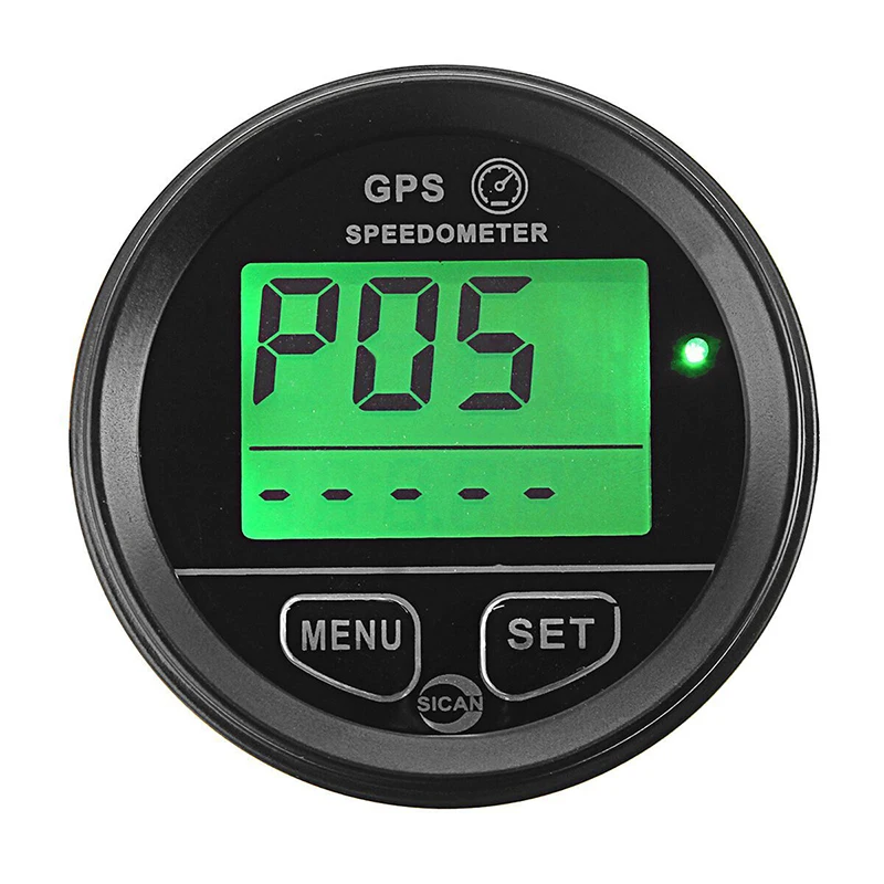 60 мм 12 В/24 В gps Спидометр Датчик Одометр ЖК цифровой пыленепроницаемый для авто