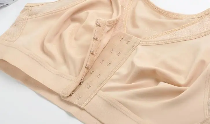 34 36 38 40 B C D DD BAICLOTHING Женская застежка спереди полный охват не-мягкий нижнее белье поддержка спины поза проволока Fress бюстгальтер