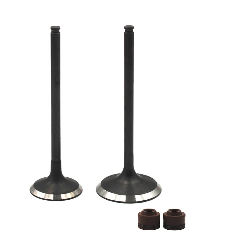 Впускной Выпускной клапан мотоцикла выпускной для Kawasaki KXF250 Suzuki 2004 2016 RMZ250