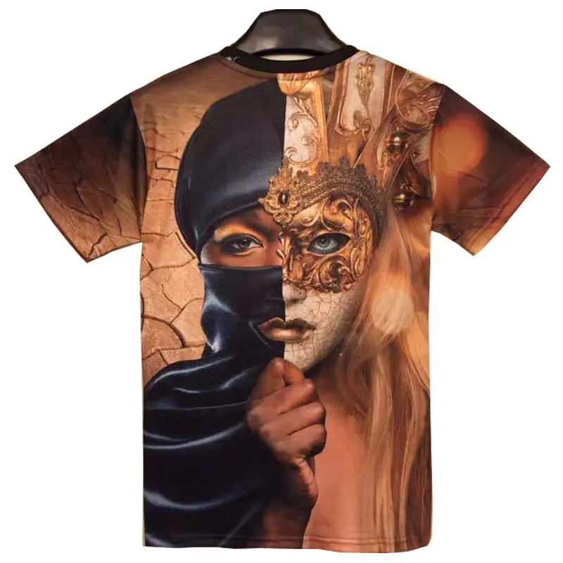 Классическая модная мужская 3D футболка с забавным принтом сексуальная красивая