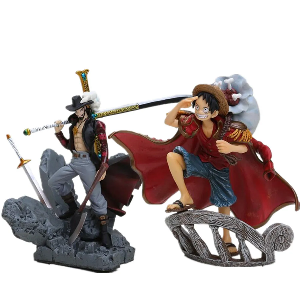 Фигурка Аниме One Piece Dracule Mihawk luffy фигурка из ПВХ игрушки коллекционная игрушка 15