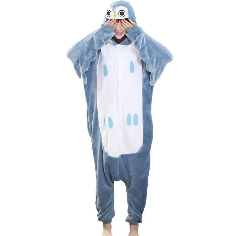 EOICIOI/милые пижамы с животными для мамы и дочки фланелевая зимняя семейная одежда