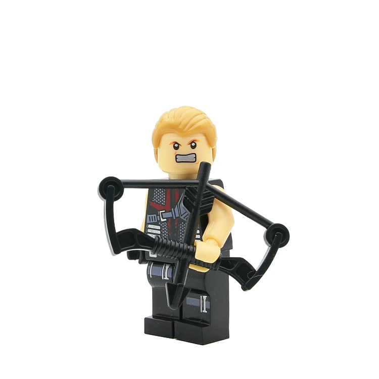 SingleSale 1 шт. Hawkeye Clint Barton minifig Marvel Супер Герои Мстители сборные строительные блоки