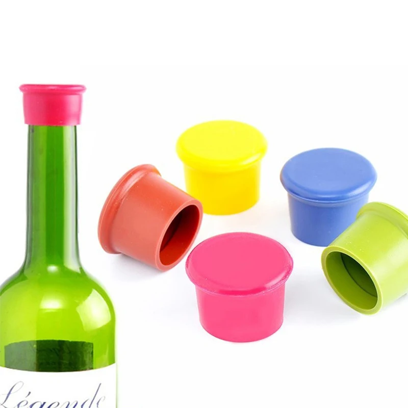 3 шт. силиконовые пробки для бутылок вина|wine bottle sealer|silicone wine stopperswine stopper |