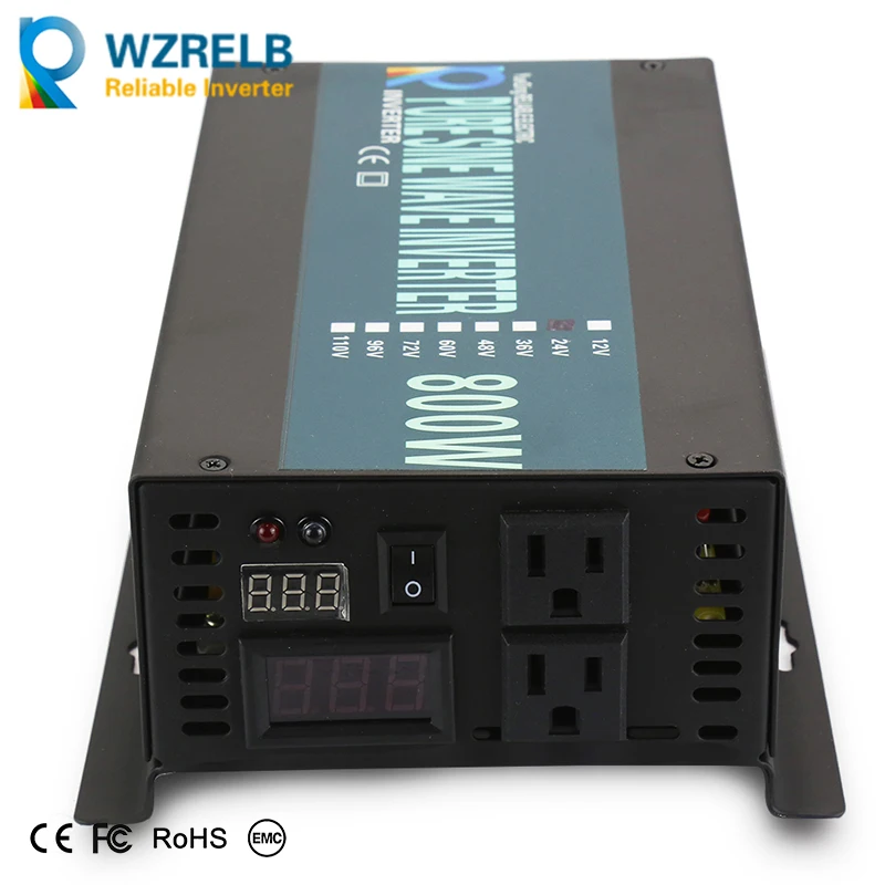 WZRELB надежный чистая Синусоидальная волна инвертирующий усилитель UPS и зарядки