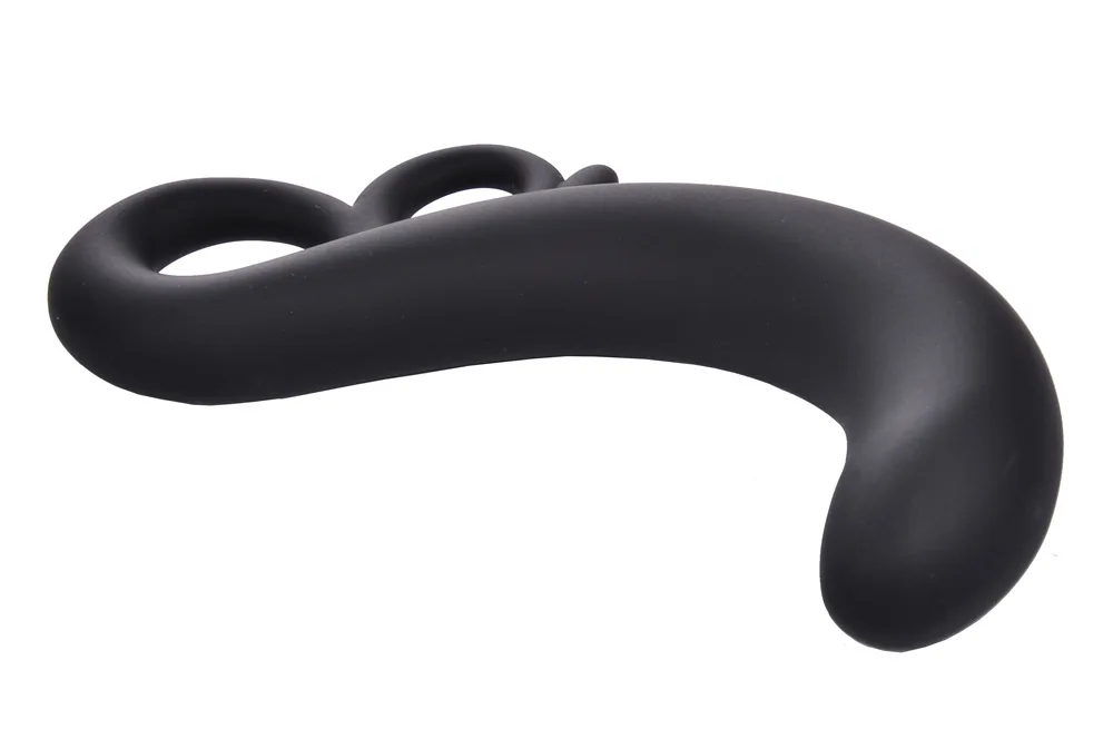 Силиконовая Анальная пробка массажер простаты палочка для мужской мастурбации