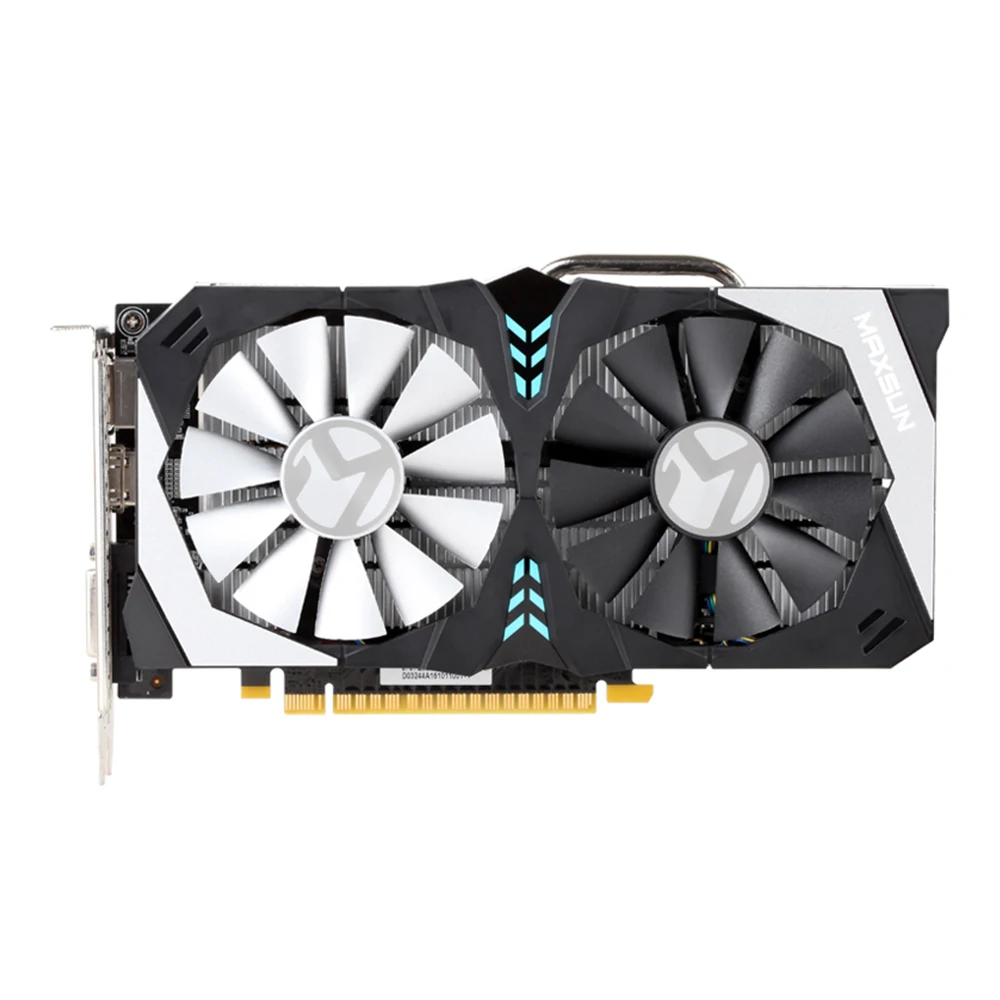 MAXSUN gtx 1050 ti 4G Видео карта 7000 МГц 128bit GDDR5 16nm NVIDIA PCI-Express 3 0X16 HDMI + DP DVI игровой 1050ti