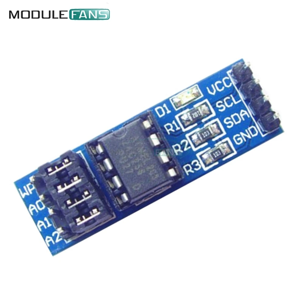 Адаптер интерфейса AT24CXX I2C 8 контактные модули памяти EEPROM печатная плата без чипов
