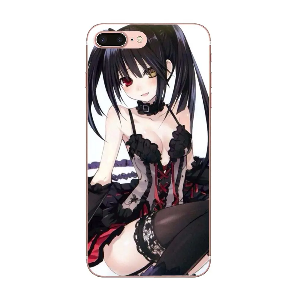 Аниме Tokisaki Kurumi для Galaxy Alpha Core Note 2 3 4 S2 A10 A20 A20E A30 A40 A50 A60 A70 M10 M20 M30 лидер продаж модный |