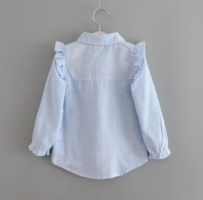 Оптовая продажа рубашка для маленьких девочек детская одежда детей блузка