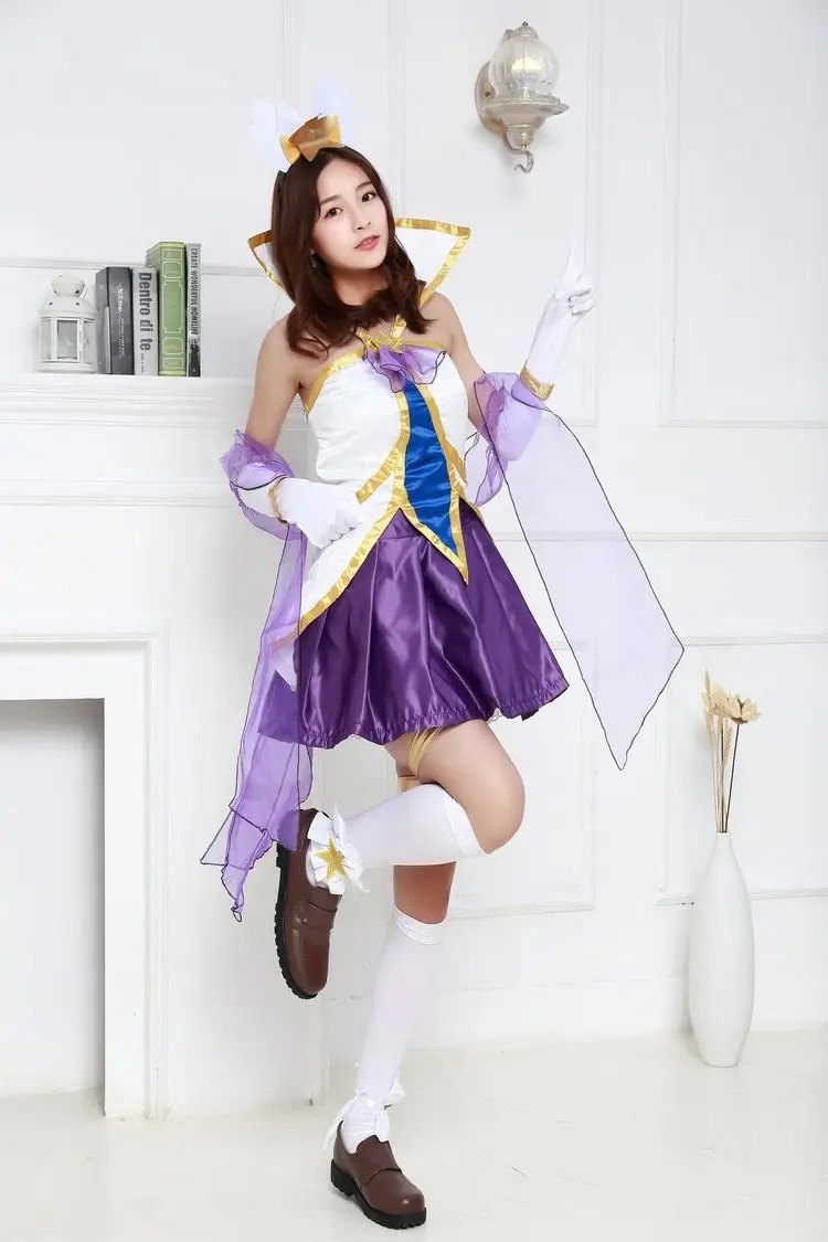 Женский костюм для косплея Лига новых легенд|cosplay costume|halloween cosplayparty costume |