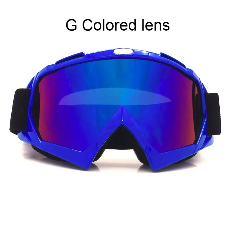 G Colored lens Nordson, уличные мотоциклетные очки, спортивные, для шоссейных гонок, ранец, мотоцикл, мото, для грязного велосипеда, очки для гонок, лыж, ветрозащитные очки - Цвет: G Colored lens