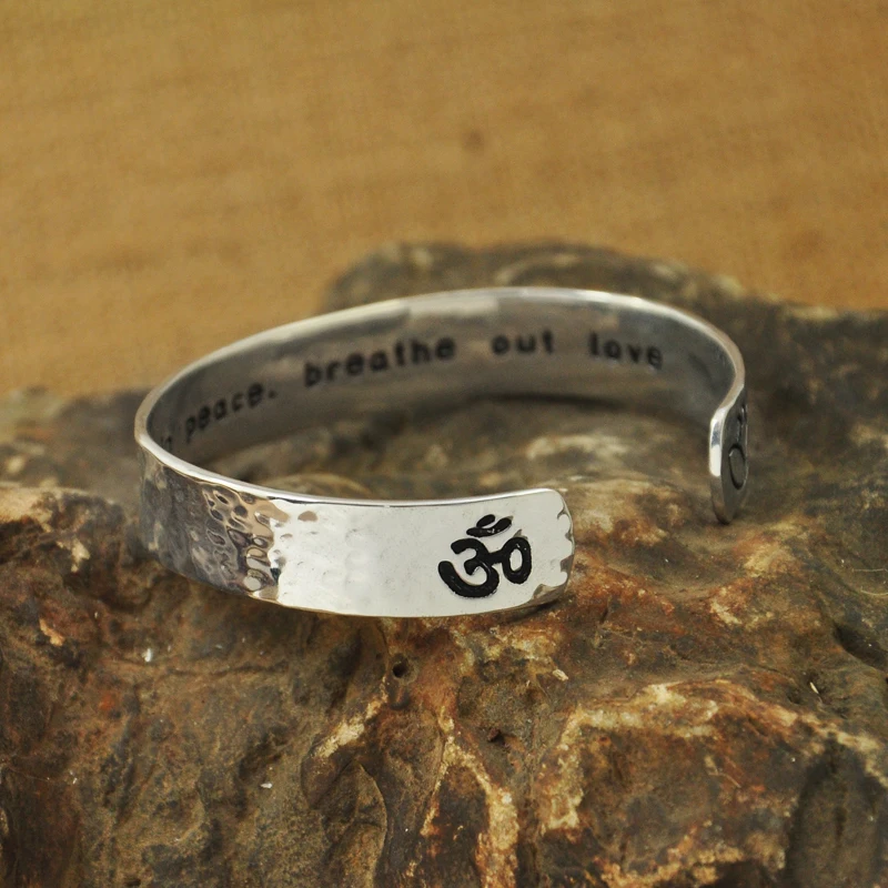 Браслет манжета на заказ браслет с секретными сообщениями ювелирные изделия для