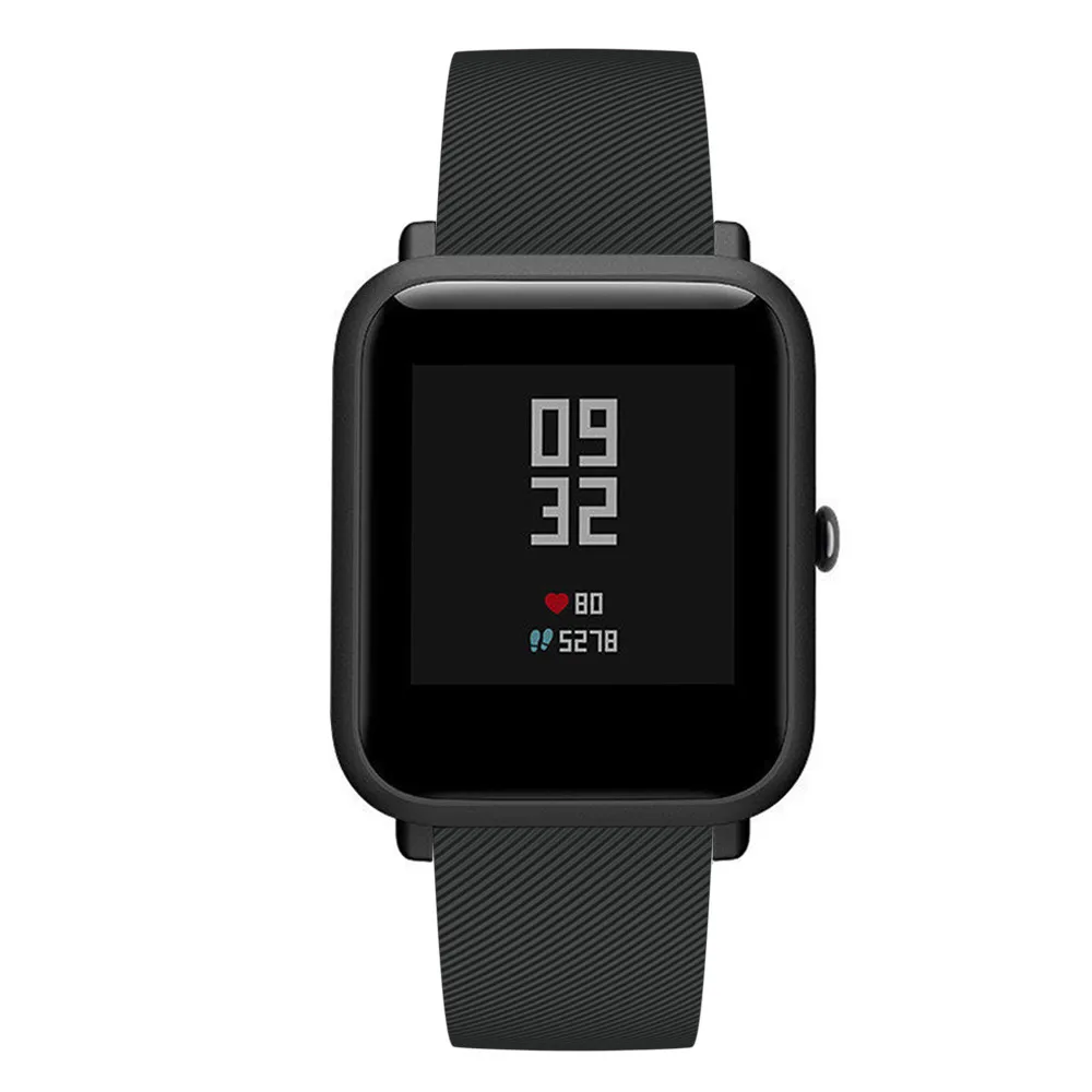 Мягкий силиконовый ремешок для часов для Xiaomi Huami Amazfit Bip ремешок 20 мм ремешок для часов браслет для Huami Amazfit GTS GTR 42 мм часы