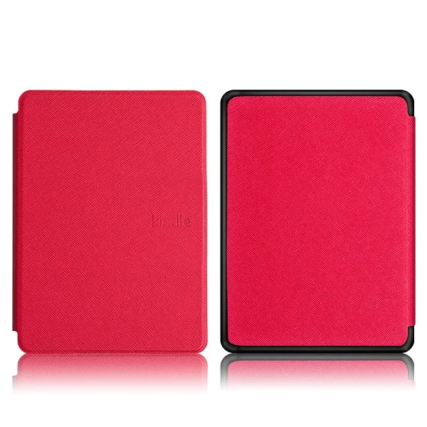 NK10 XB RD Folio PU кожаный чехол для Amazon All-new Kindle для Kindle 10th электронная книга чехол Магнит крышка+ Защитная пленка для экрана - Цвет: NK10 XB RD