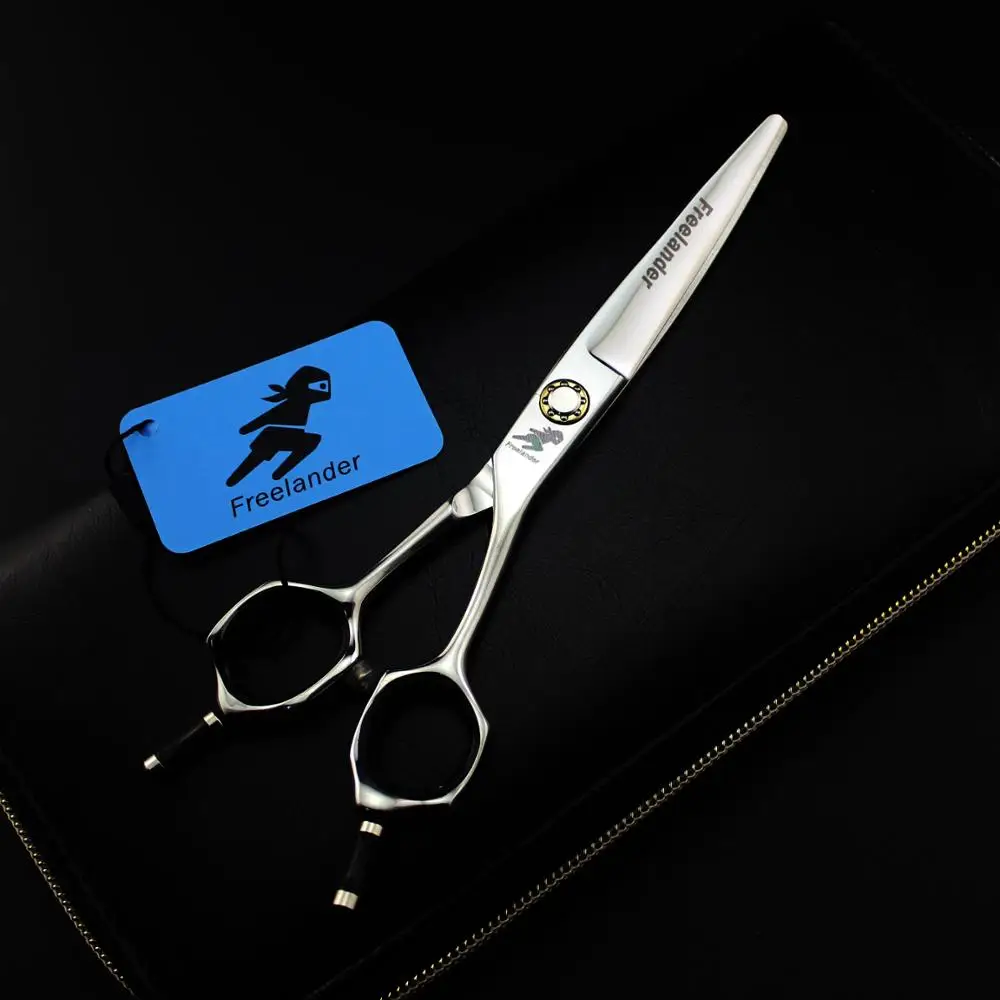 

6" 440C Professional Hairdresser's Scissors Cutting Shears Hair Scissors Haircut Shear High-grade gemstone willow Curved scissor