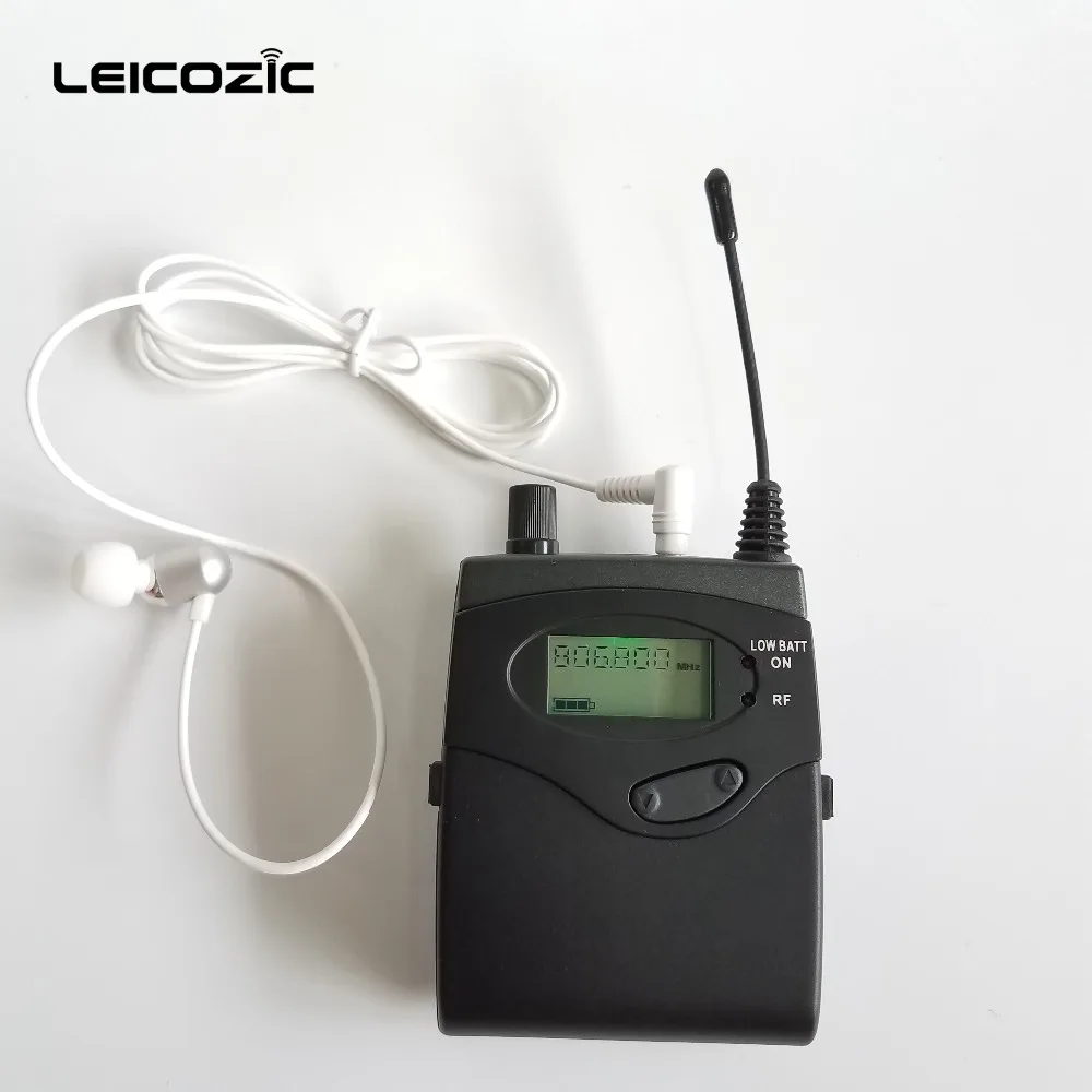 Профессиональный IEM System s 4 Приемник Leicozic беспроводной монитор в ушах система для